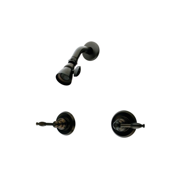 Shower Faucet, 3, Wall Mount, Oil Rubbed Bronze